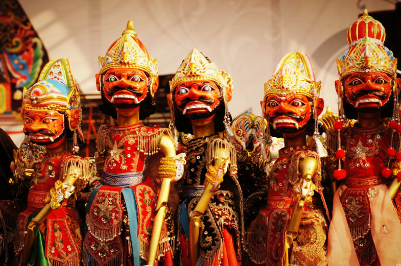 Wayang Golek by NITA KURNIA PURADIREDJA